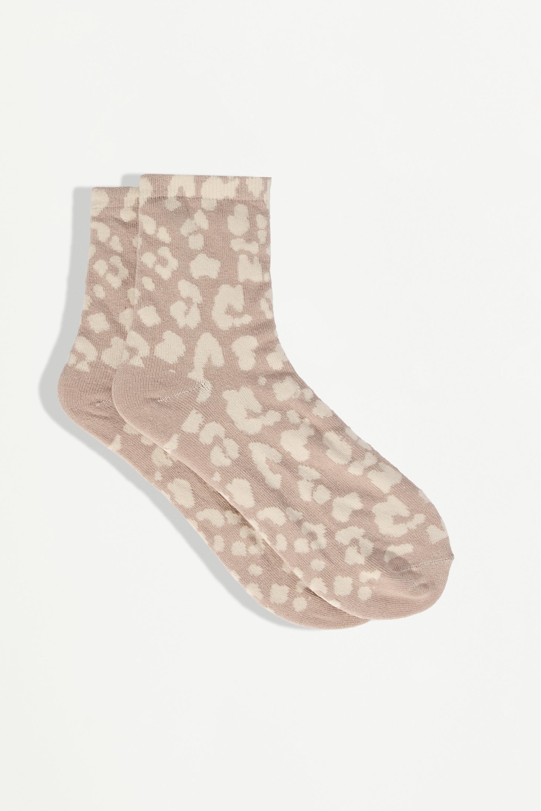 Calcetines cortos animal print (Pack 4)