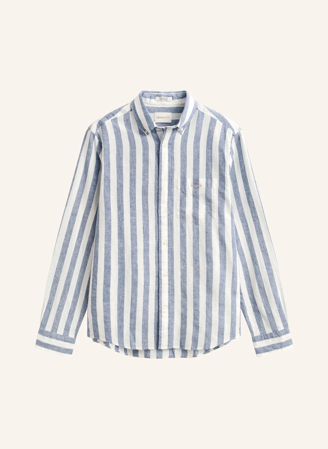 GANT Hemd Regular Fit mit Leinen