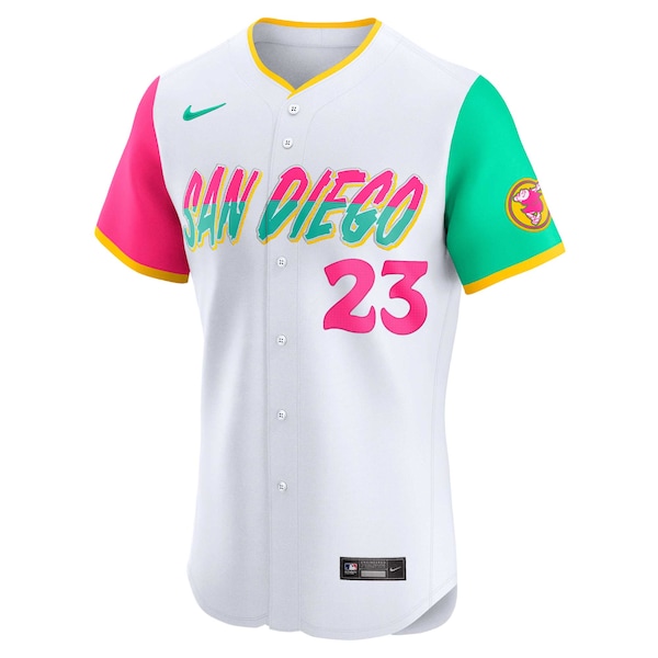 Fernando Tatis Jr. San Diego Padres Nike City Connect Elite Player Jersey - White