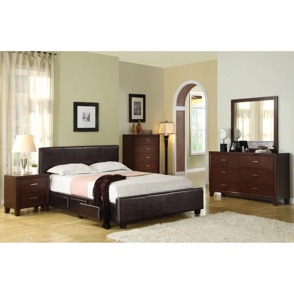 Williams Home Furnishing Burlington C. King Bed in Espresso Finish
