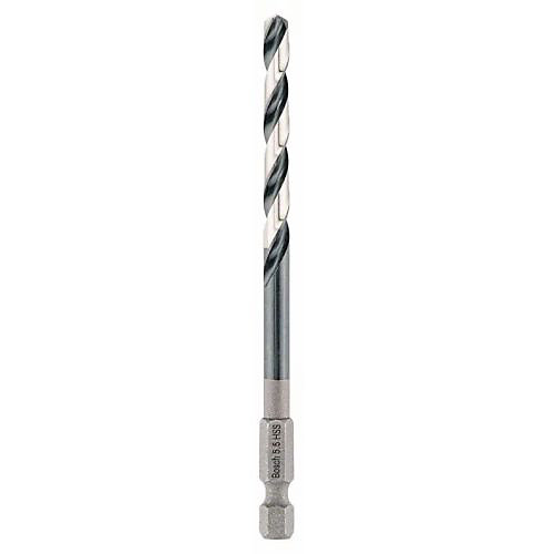 Foret métal diamètre 5,5 x 98mm longueur utile 57mm - queue 6 pans 1/4'' - BOSCH - 2608577057