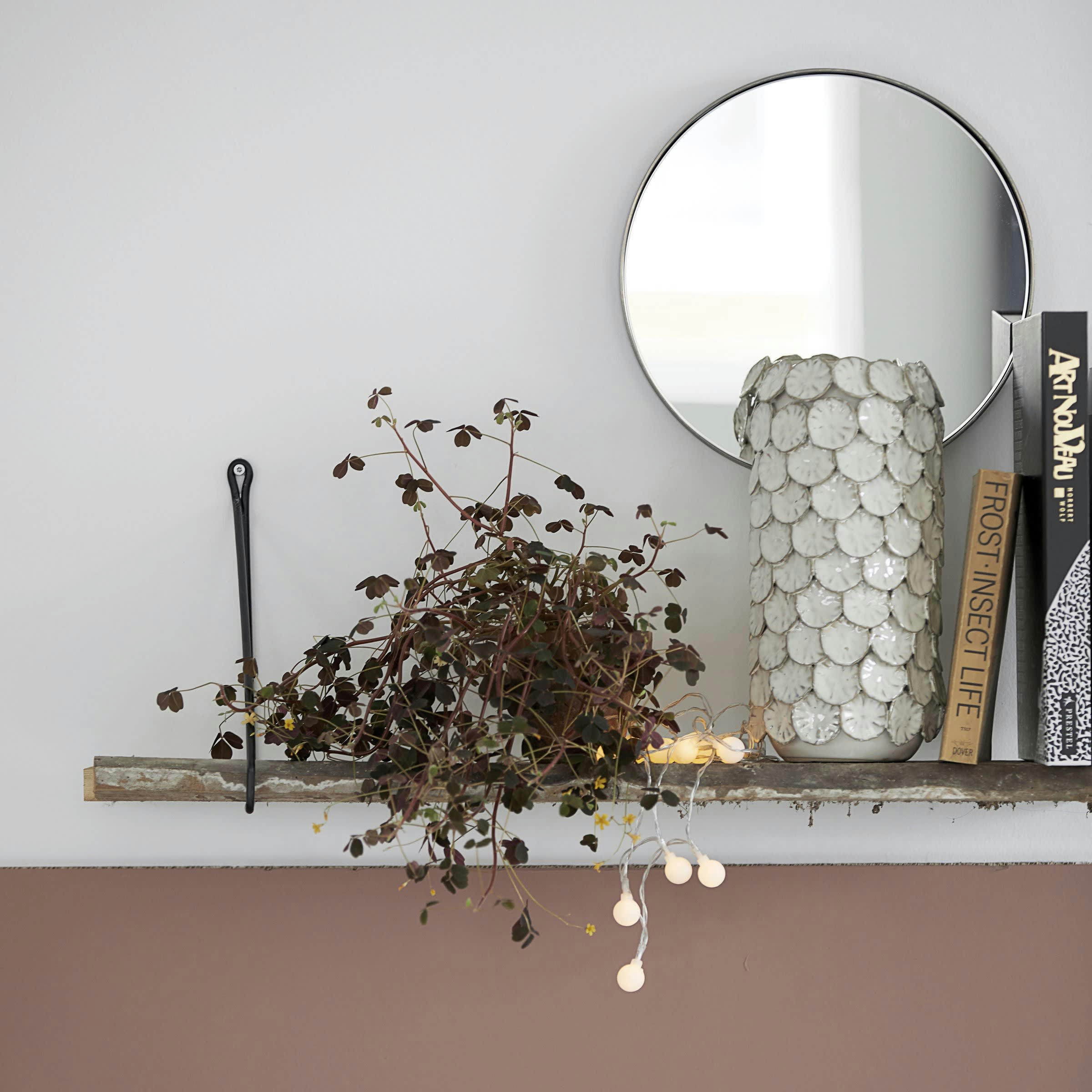 DOT - Vase en grès blanc H30