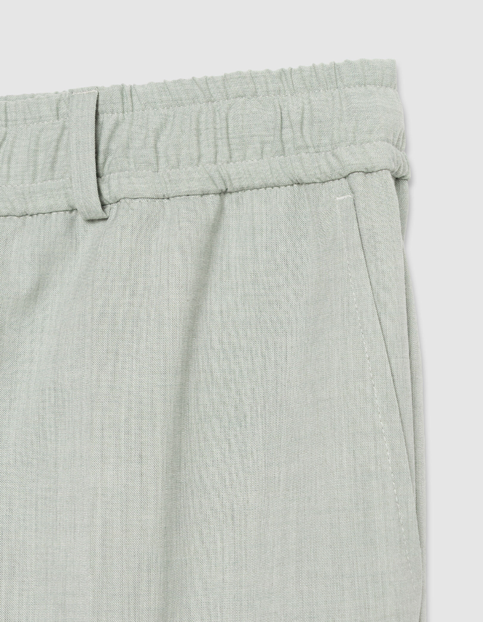 Pantalon de costume vert amande Homme