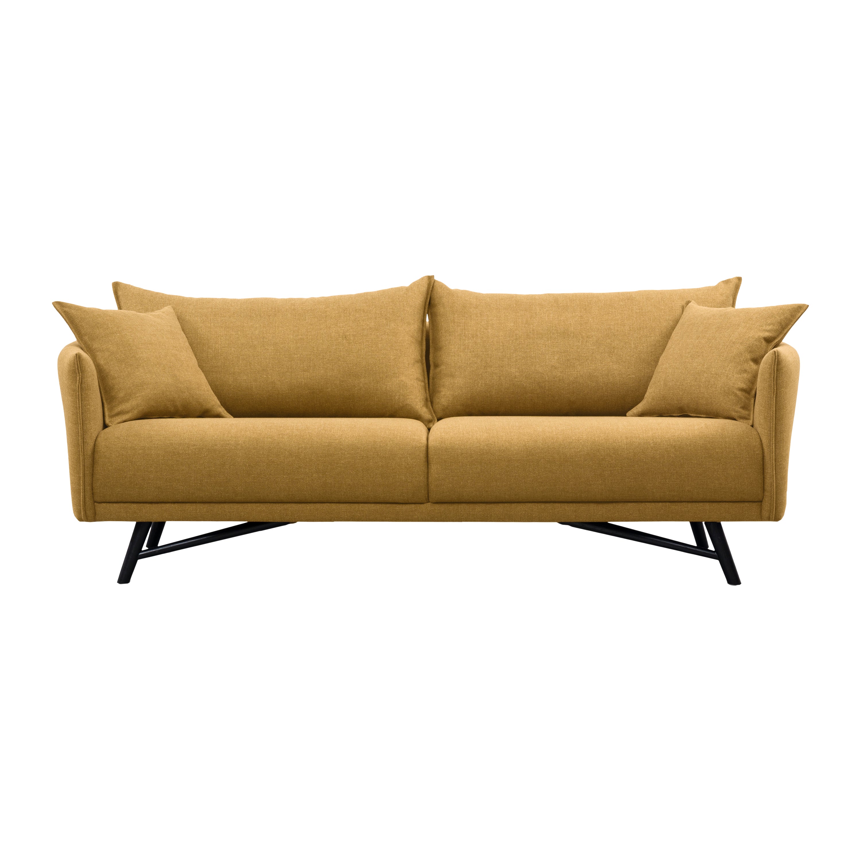 by fonQ Siora 3-zitsbank - Mosterd