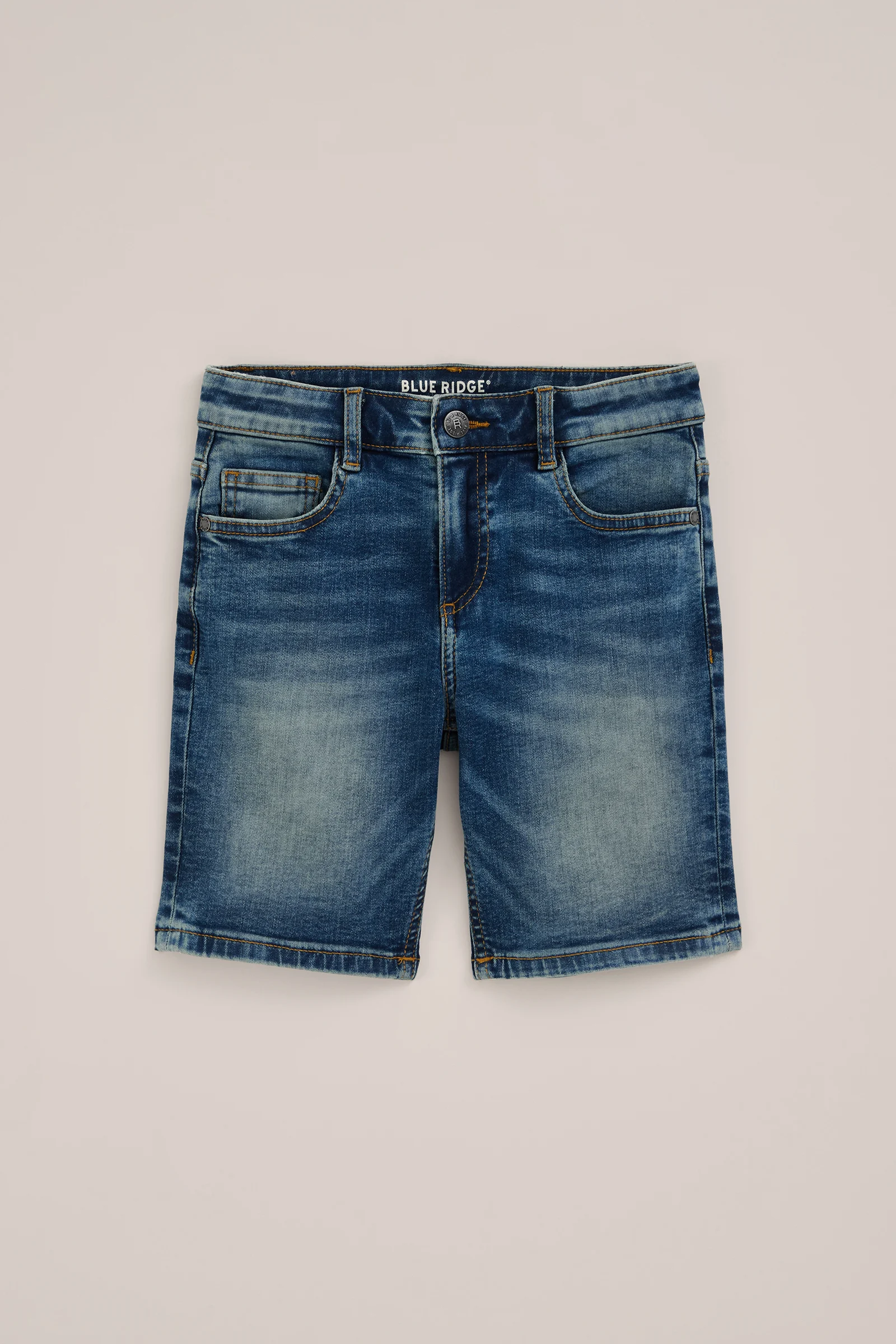 Jongens regular fit denim short
