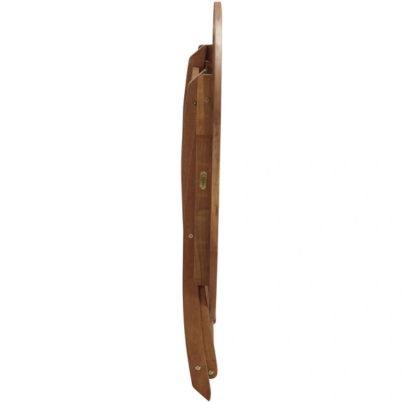 Tisch »Borkum«, ØxH: 100 x 74 cm, Tischplatte: Eukalyptusholz