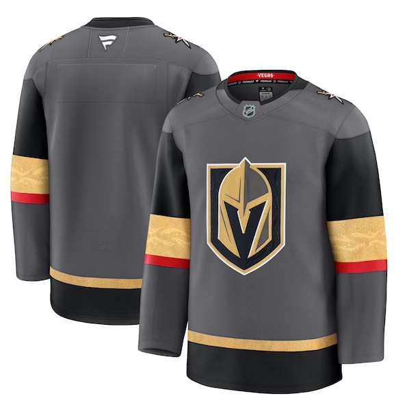 Vegas Golden Knights  Alternate Premium Jersey - Gray/Gold/White