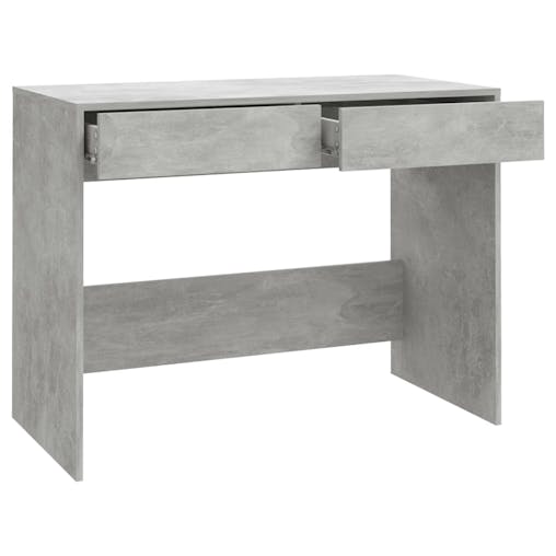 NNEVL Desk Concrete Grey 101x50x76.5 cm Engineered Wood