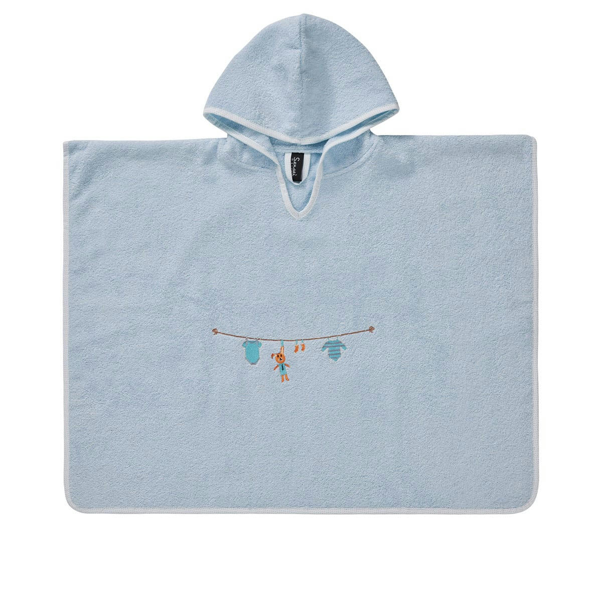 SWEETY - Poncho de bain enfant  nuage Taille Unique