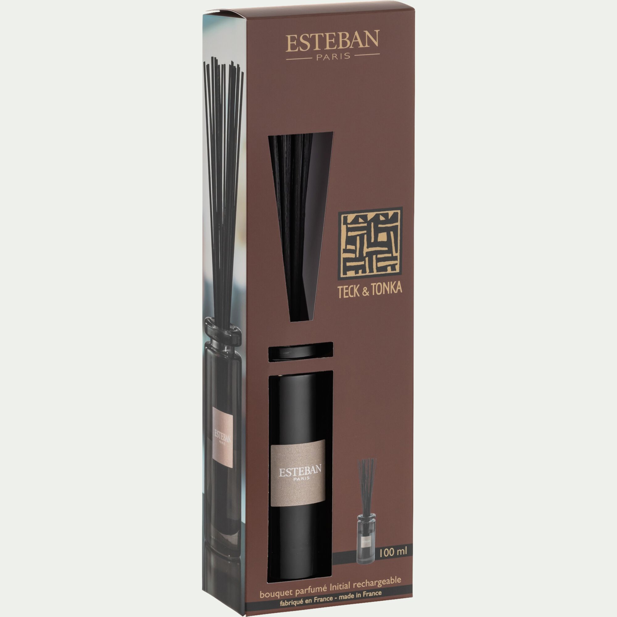 ESTEBAN - Diffuseur de parfum senteur Teck et Tonka 100ml