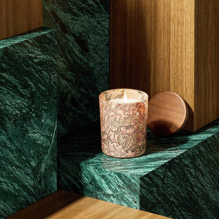 Habitat x Morris & Co. Boxed Candle - Sage and Chrysanthemum
