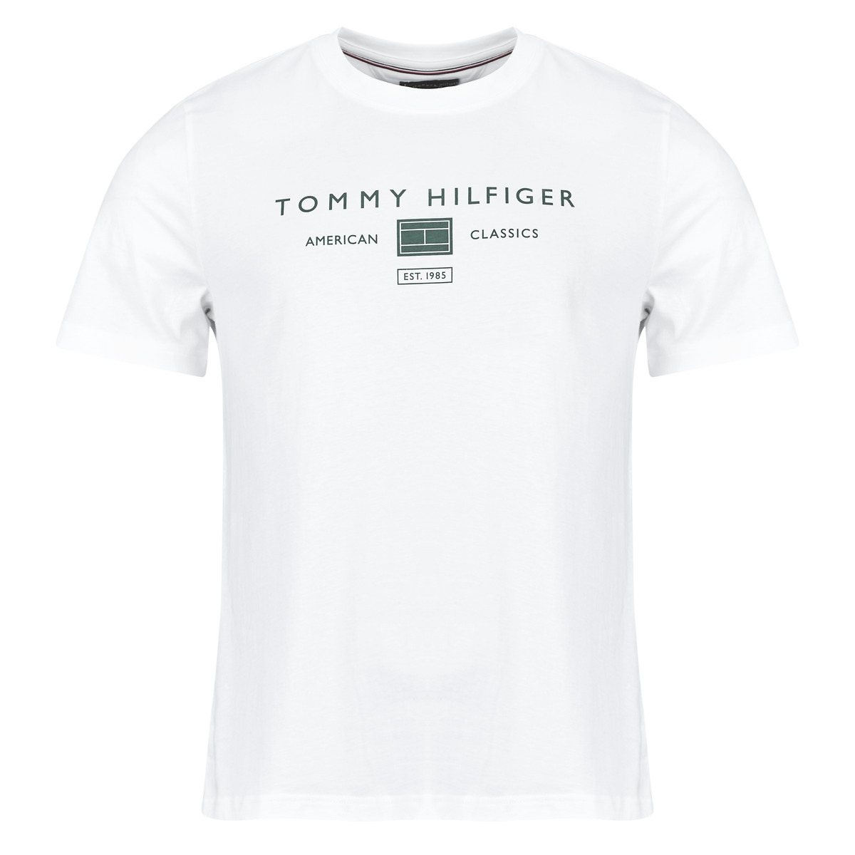 Tommy Hilfiger - BRAND LOVE MONO STACK TEE - White