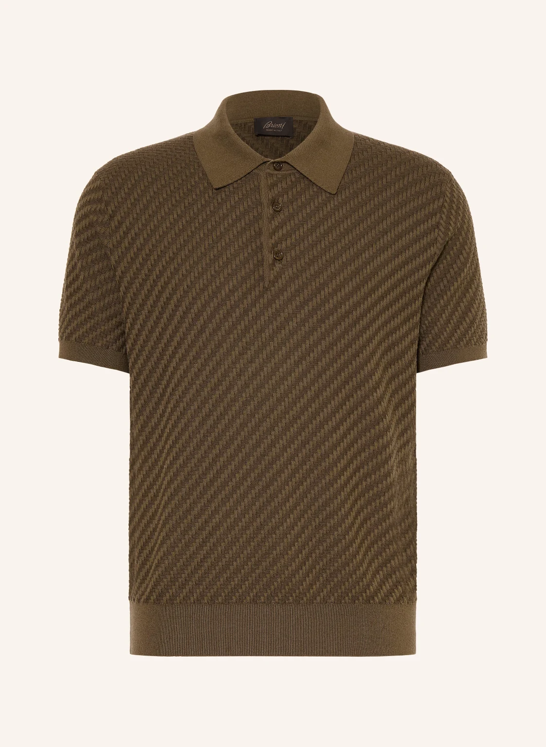Brioni Strick-Poloshirt
