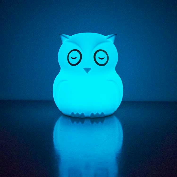 - Veilleuse portable nomade en silicone Hibü