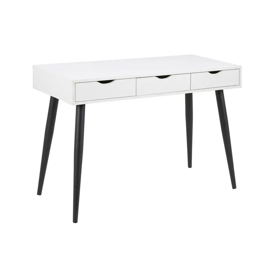 Bureau Montijo - wit/zwart - 77,1x110x50 cm