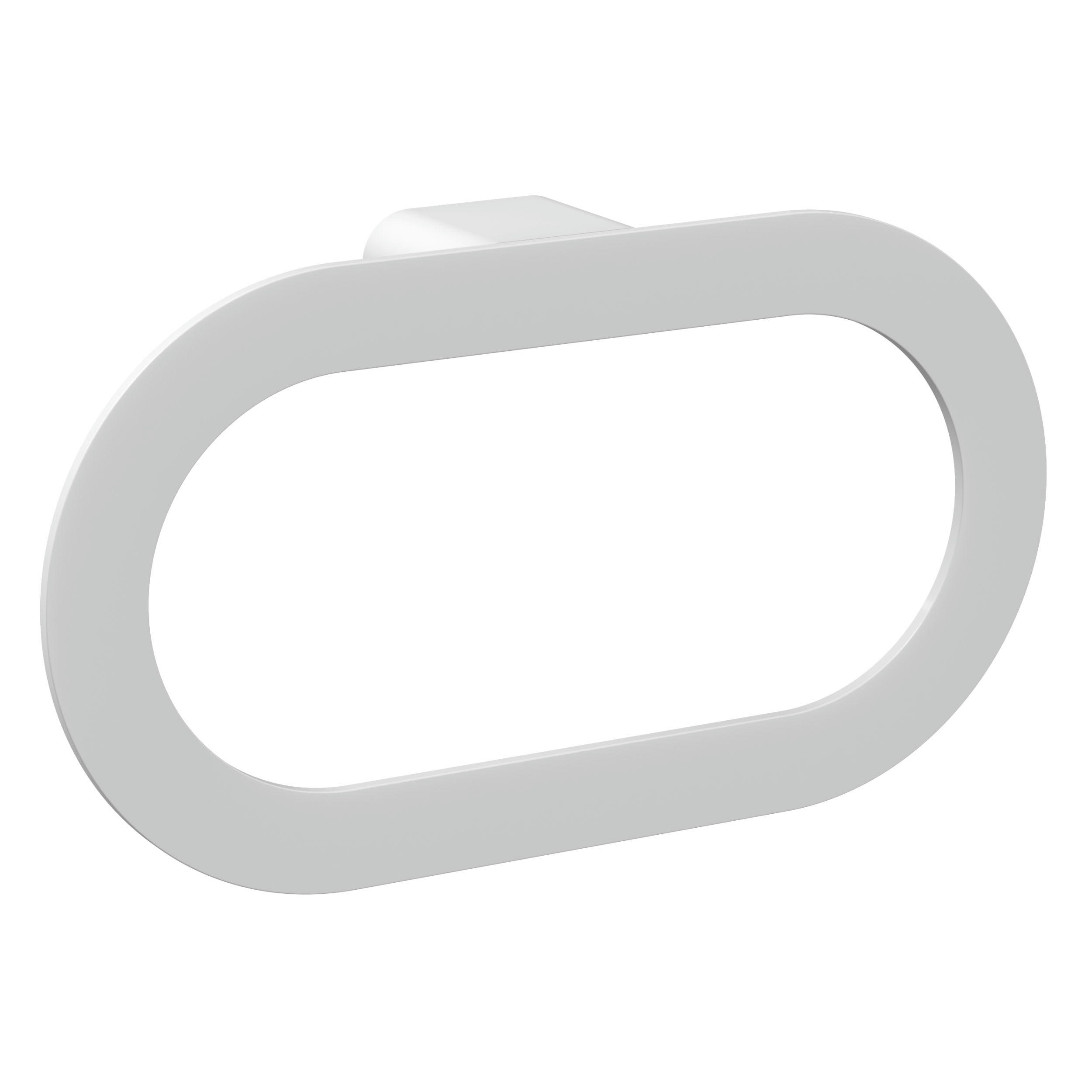 LOFT-GAME - Porte-serviette à fixer blanc