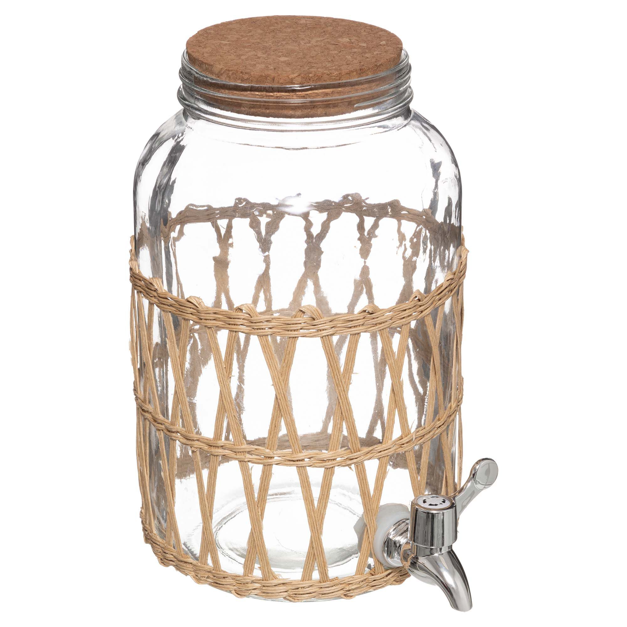 Frasco em vidro INDONESIE com torneira