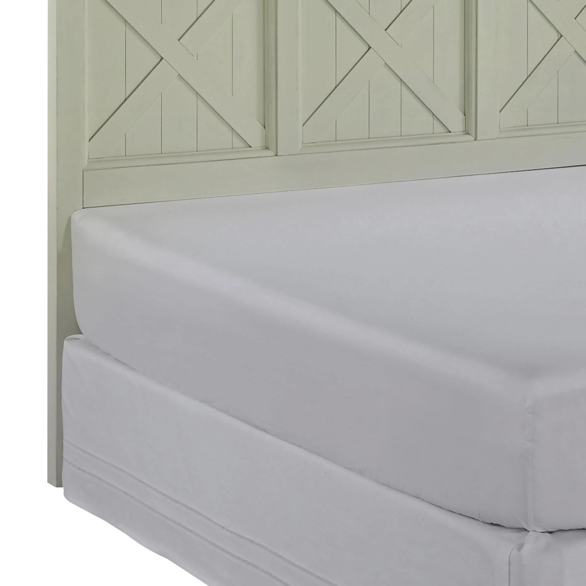 Seaside Lodge King Headboard in Off-White by Homestyles