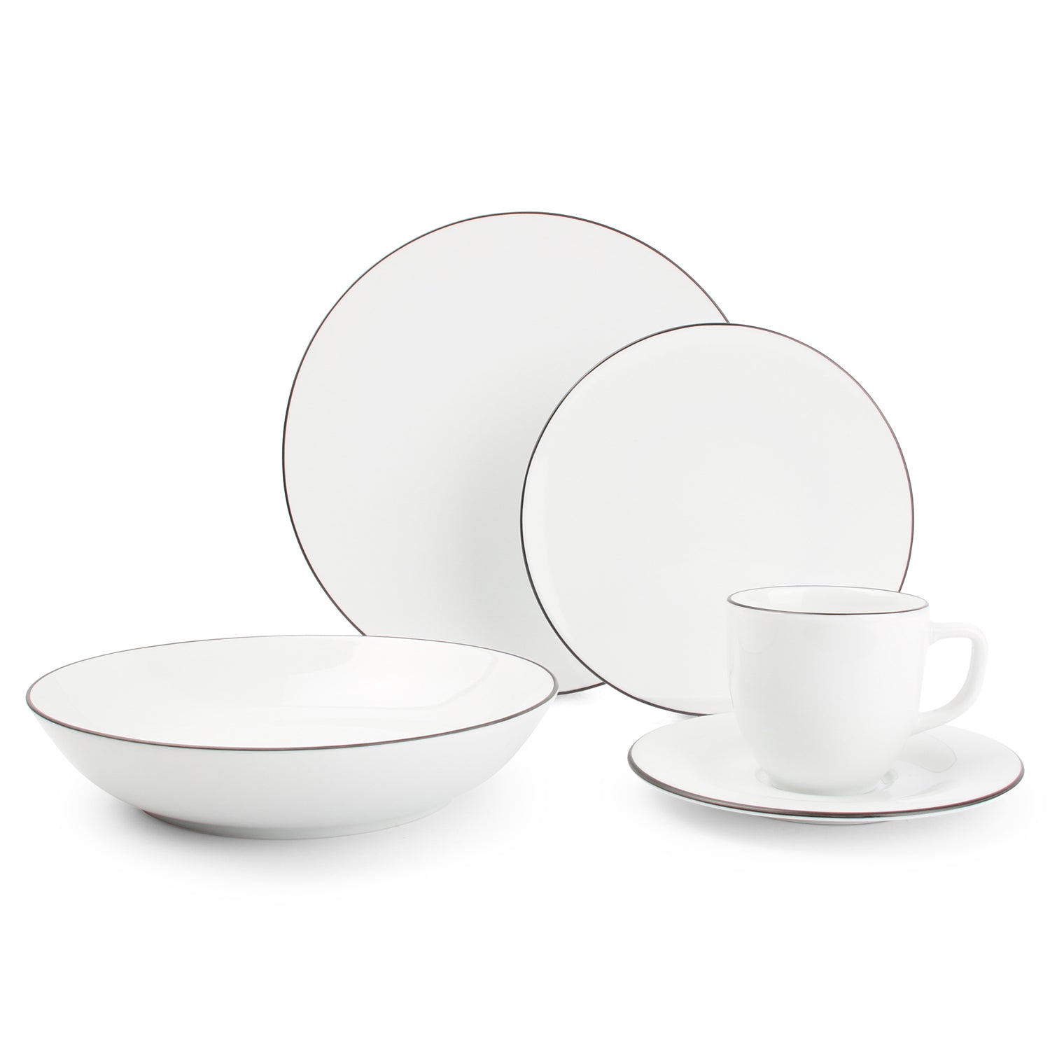 Salt & Pepper - Servies 20-delig wit Puro 2
