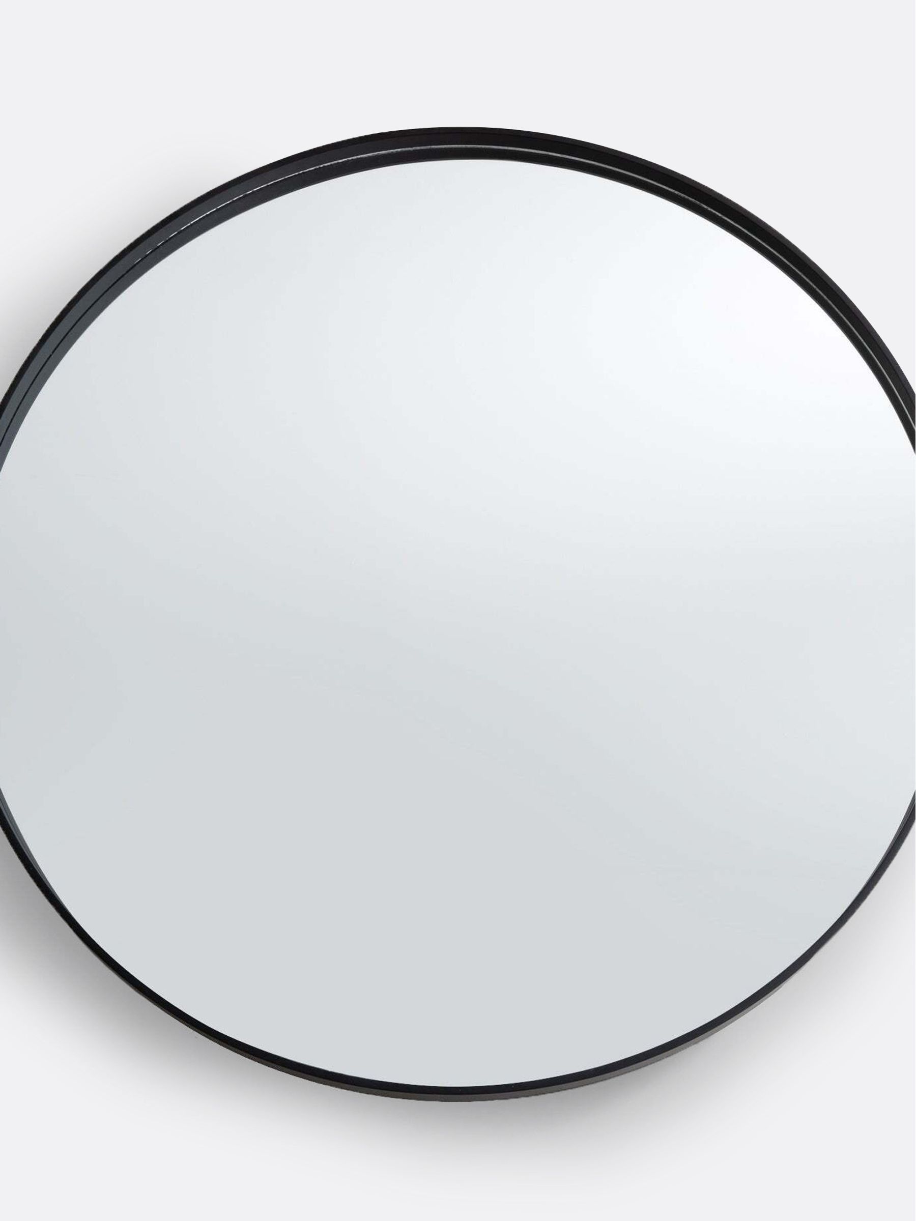 La Redoute Intérieurs Black Alaria 100cm Diameter Mirror