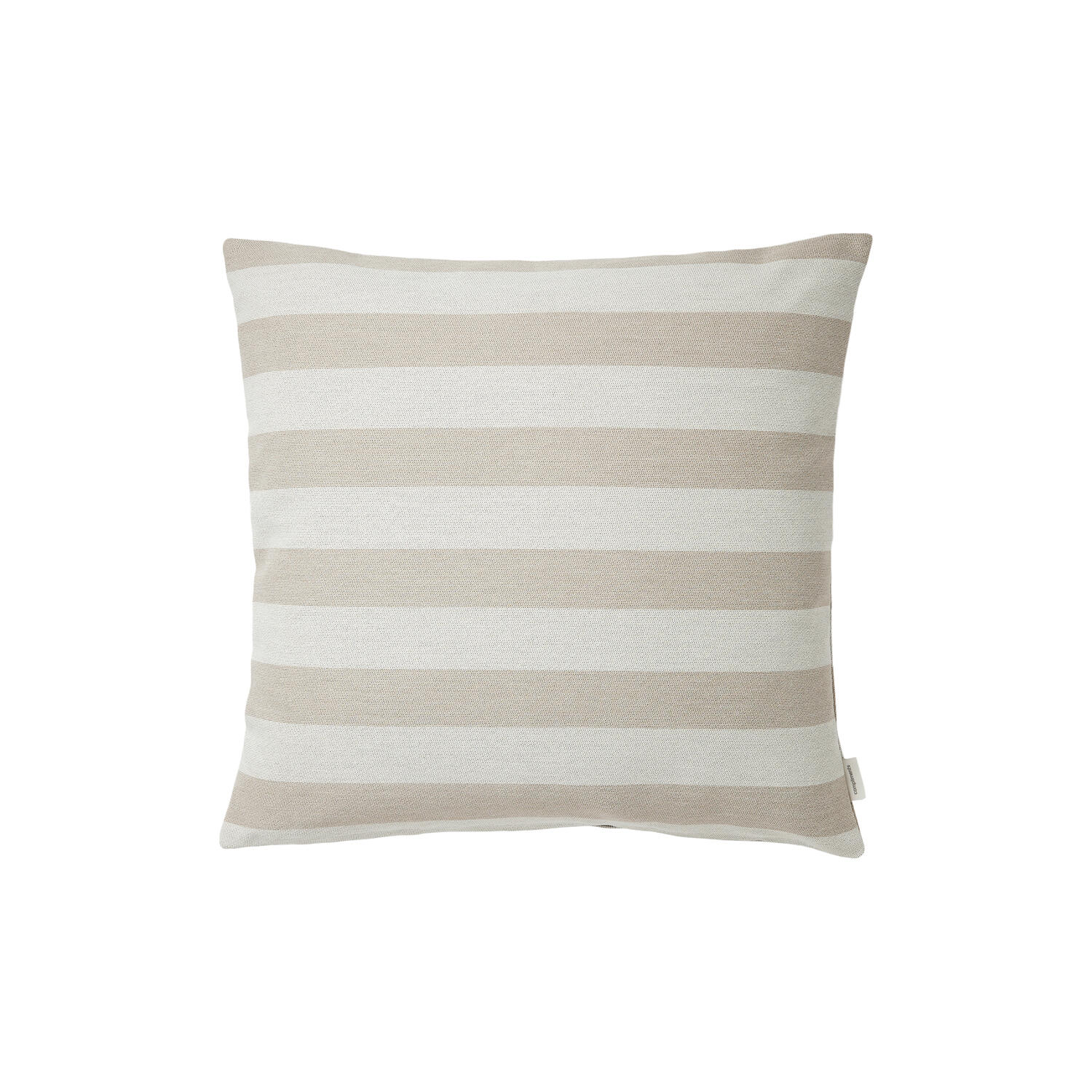Outdoor Stripe pude, beige