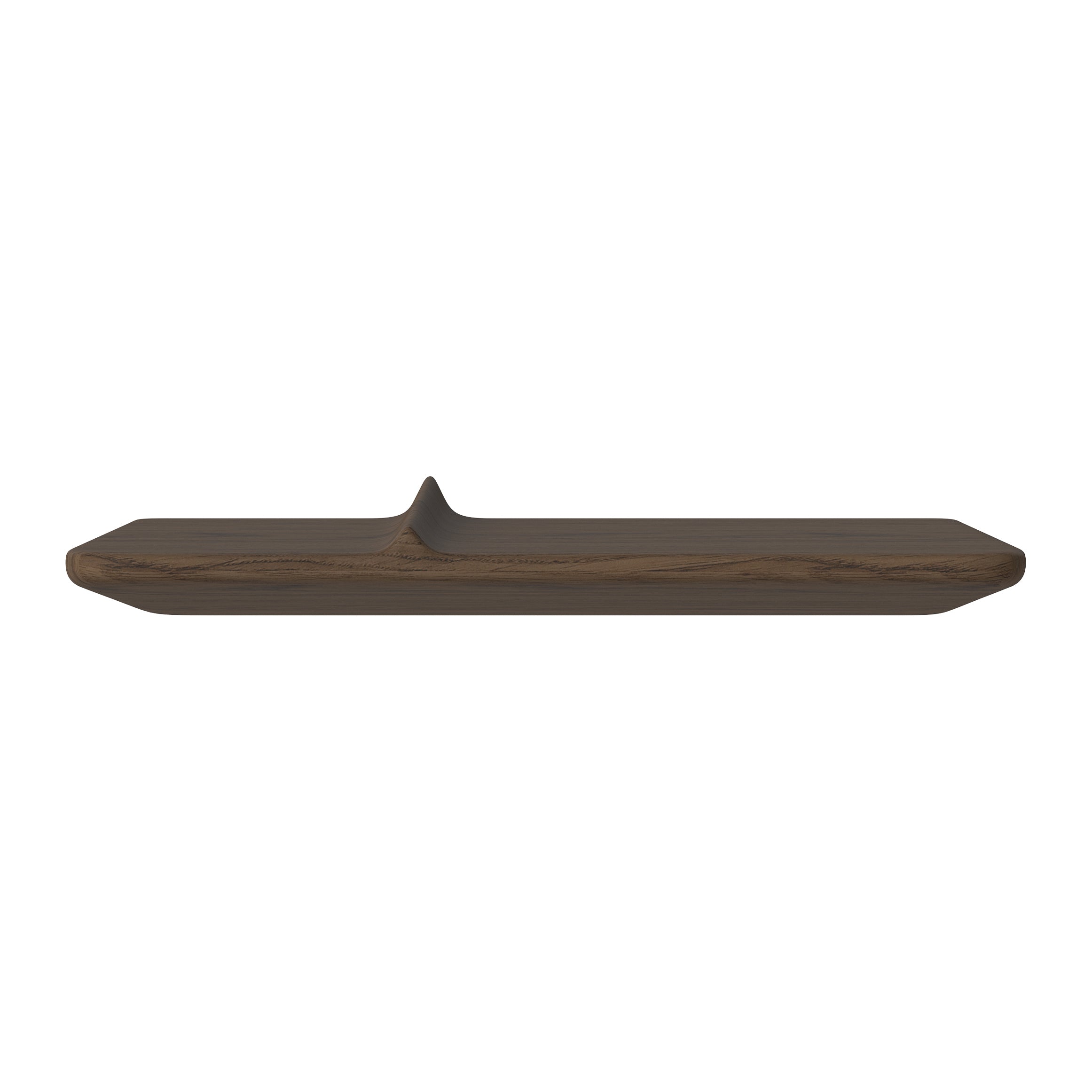 Bolia Wave Wandplank B 40 cm - Donker Geolied Hout