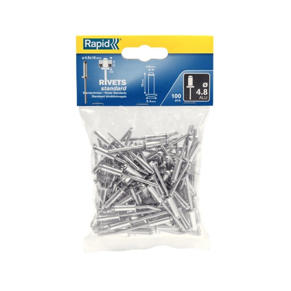POPNAGLE RAPID Ø4.8X16MM 100STK/PK