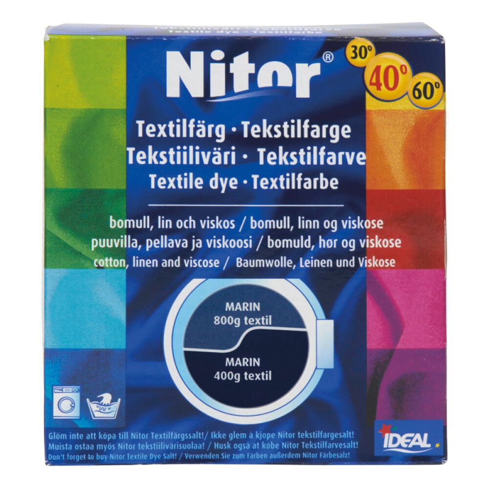 TEKSTILFARGE NITOR MARINE 07