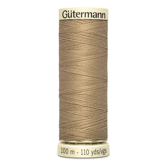Gutermann Brown Sew All Thread 100m (265)