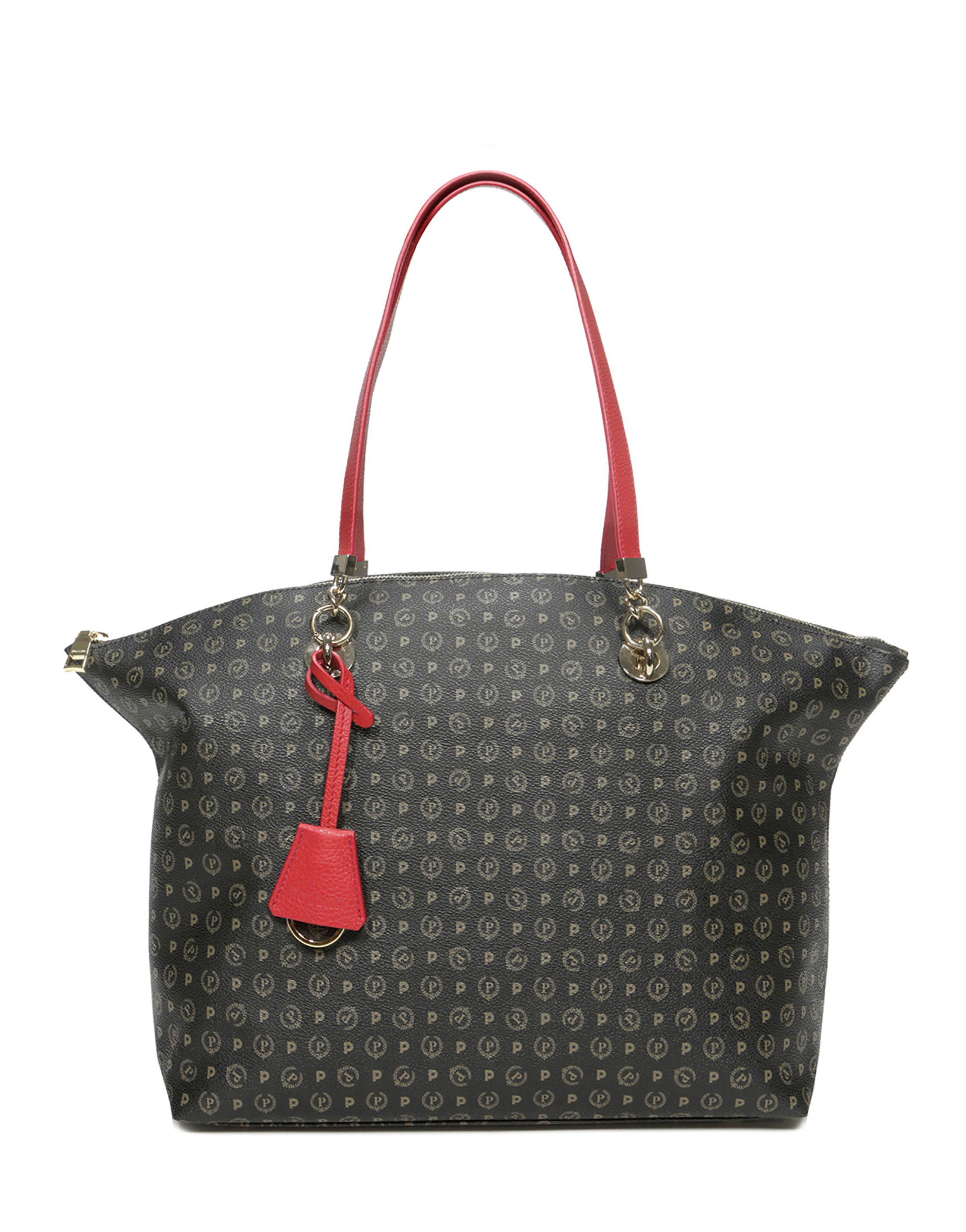 Tote Bag Heritage Logo Classic Nero/lacca
