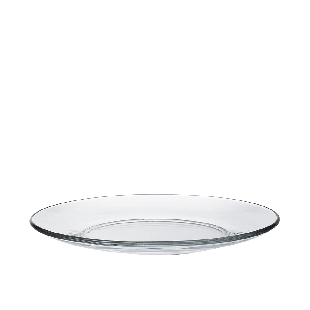Lys - Assiette transparente x6 - 23,5cm