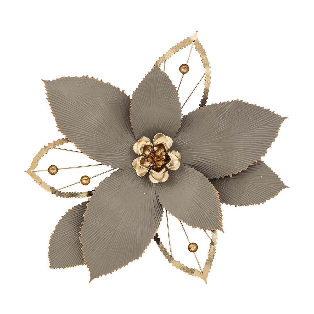 Decoração mural em forma de flor MARJORIE 56X54cm