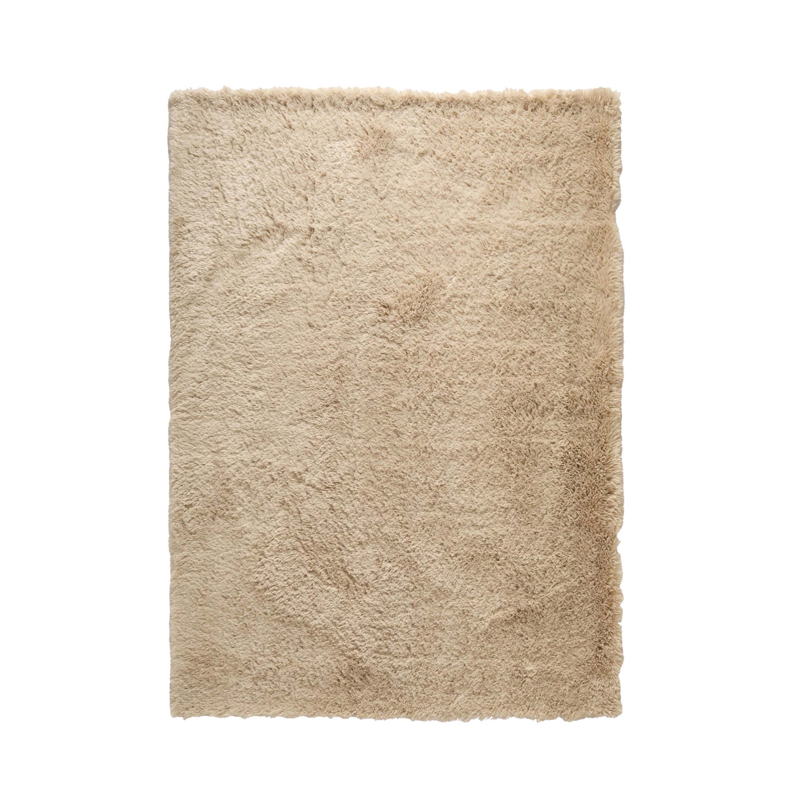 Mrcarpet Hoogpolig vloerkleed Bruin taupe Nesto 230 x 330cm