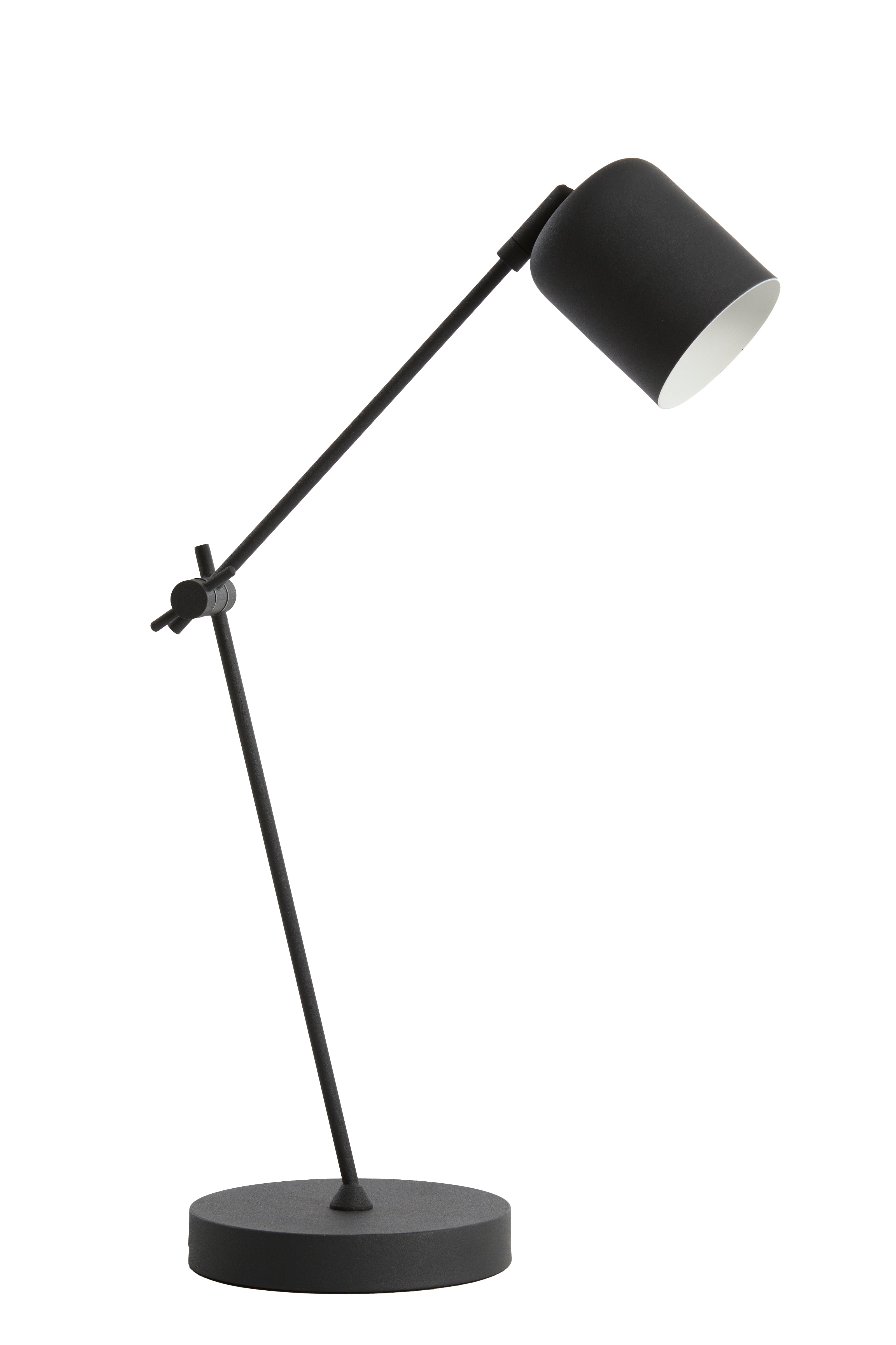 Light & Living tafellamp RIJEKA - zwart - 38x15x51cm