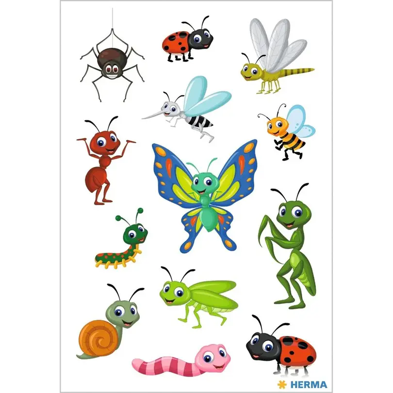 Sticker Krabbeltiere