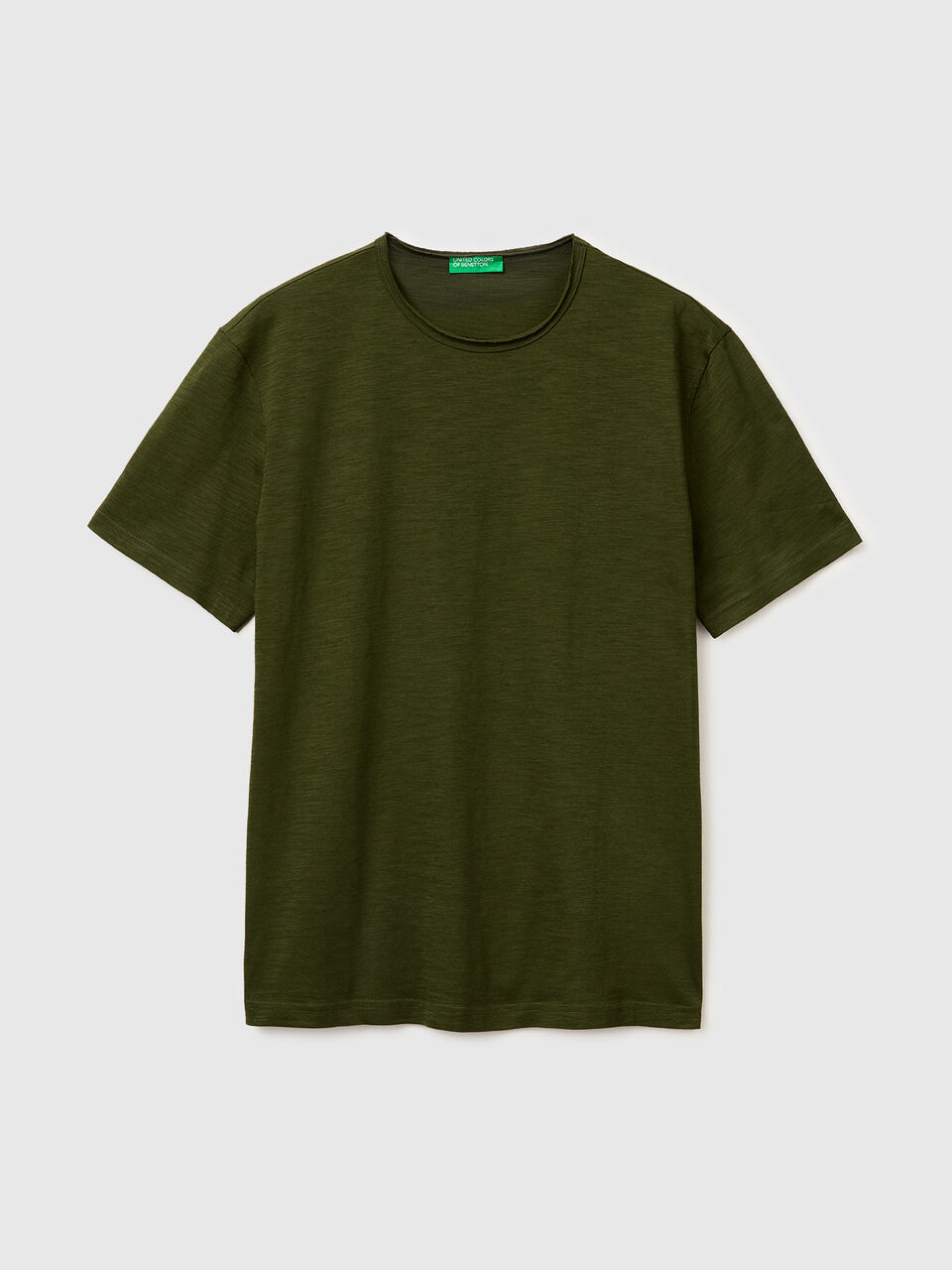 Slub cotton t-shirt
