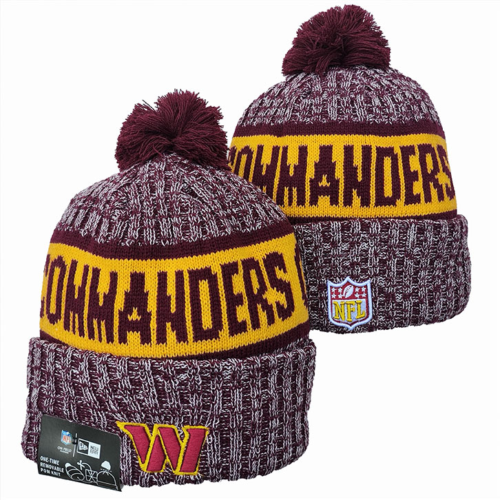 WASHINGTON COMMANDERS KNIT HAT
