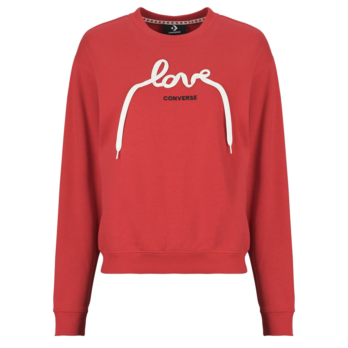 Converse - LOVE LACES CREW - Red