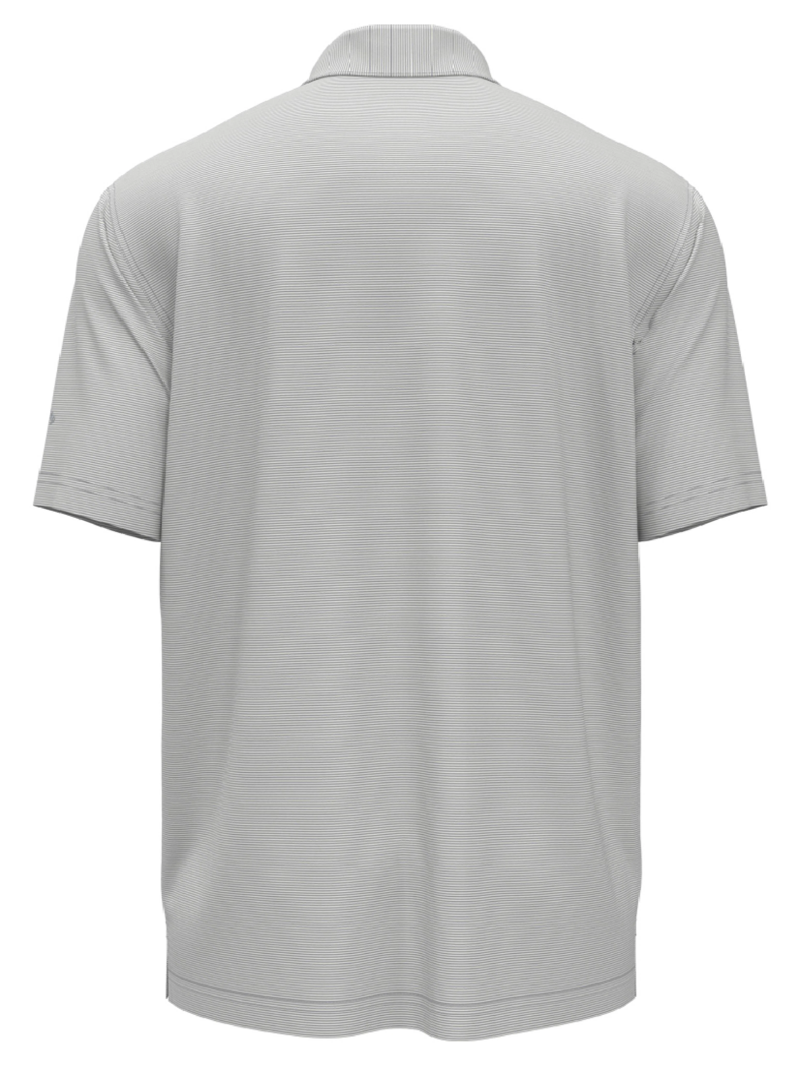 Mens Fine Line Stripe Golf Polo