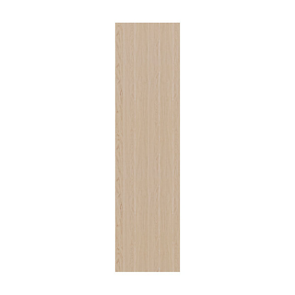 Côté de remplacement colonne électroménager GoodHome Chia effet chêne clair H. 219 x l. 57 cm x ép. 18 mm (lot de 2)