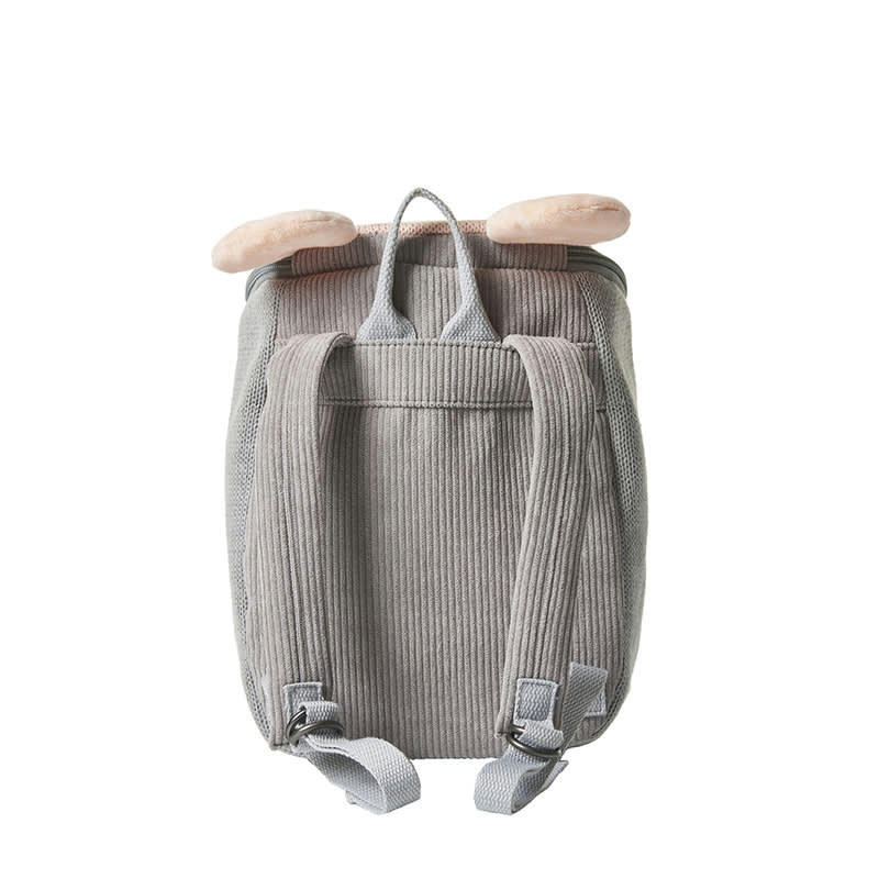 MOCHILAS - Sac à dos 100% coton souris gris