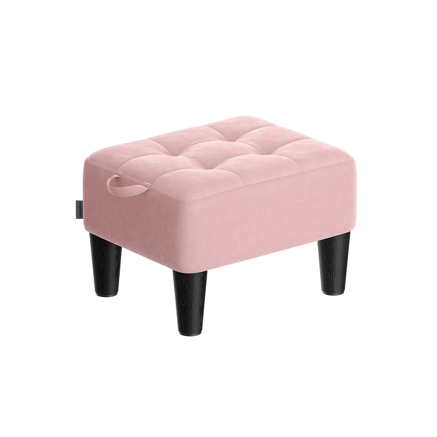 Tabouret pouf en rembourré