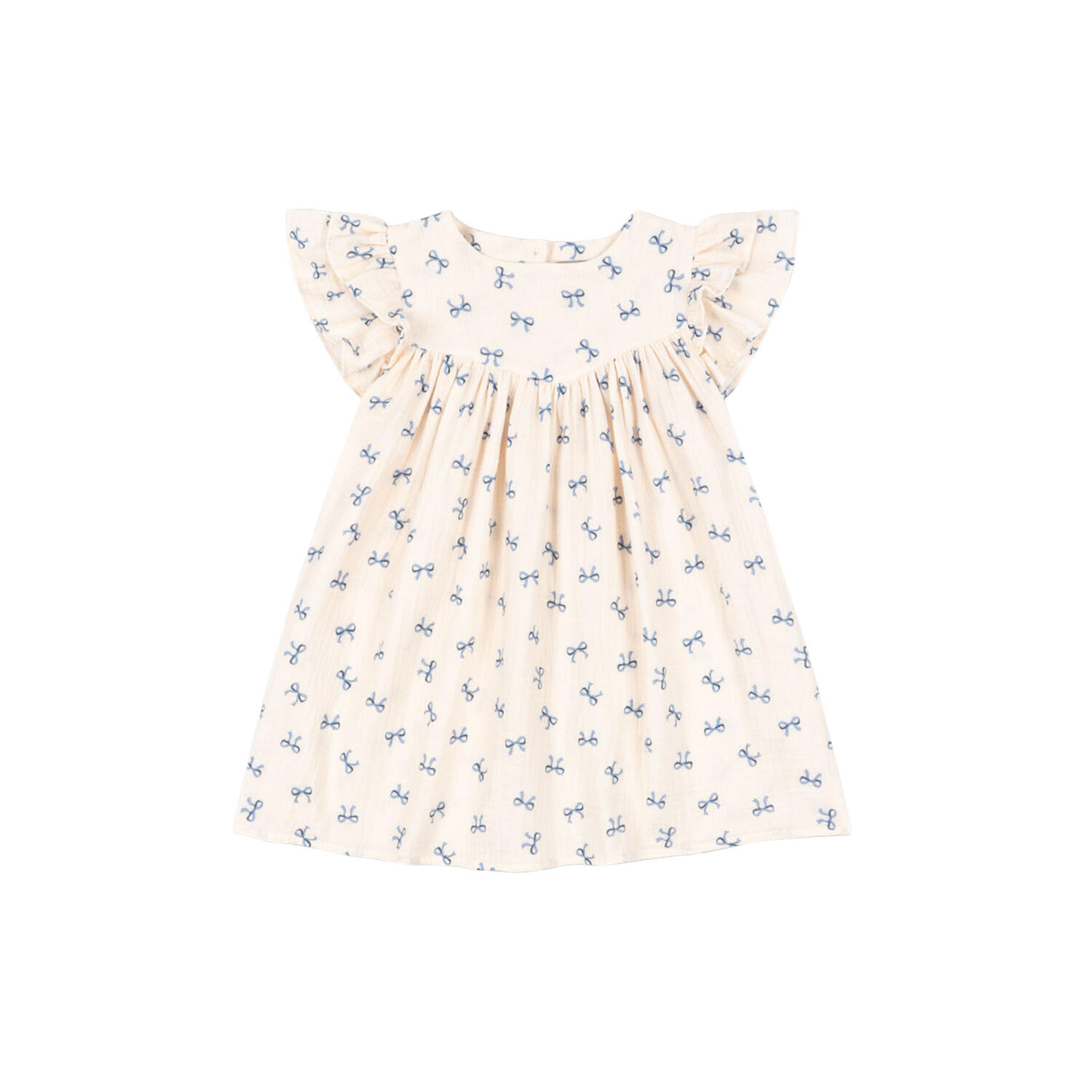 Coco Dress, bow bleu