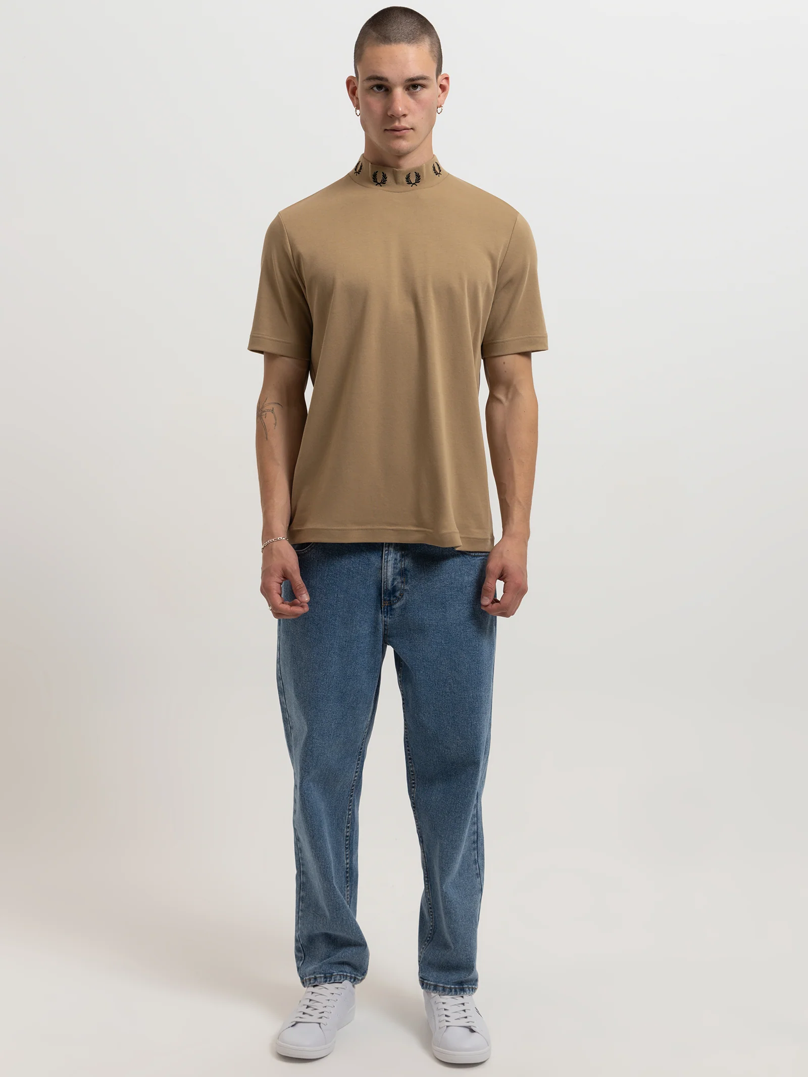 Laurel Wreath High Neck T-Shirt