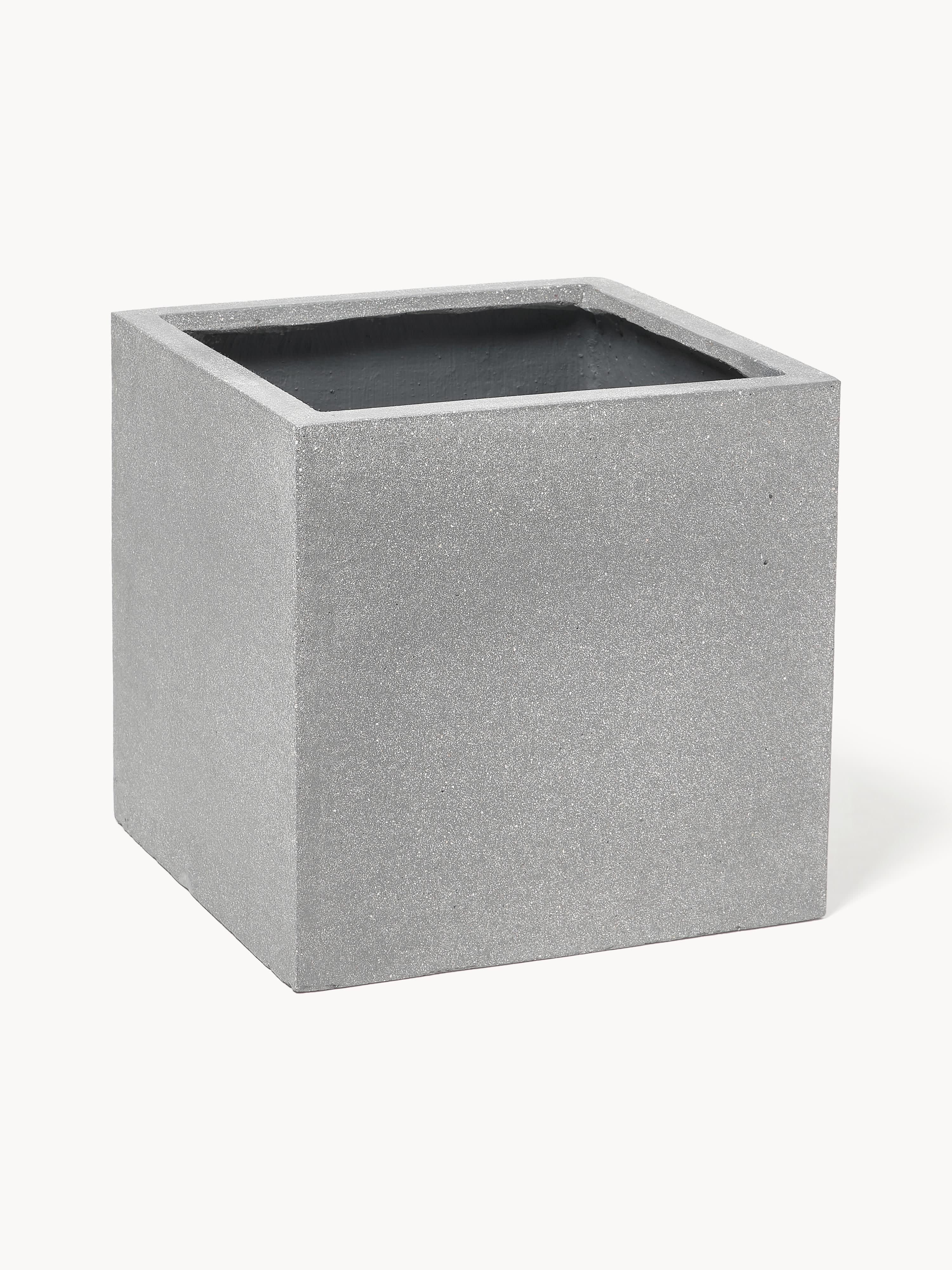 Blumentopf Tuscany aus Beton, H 40 cm