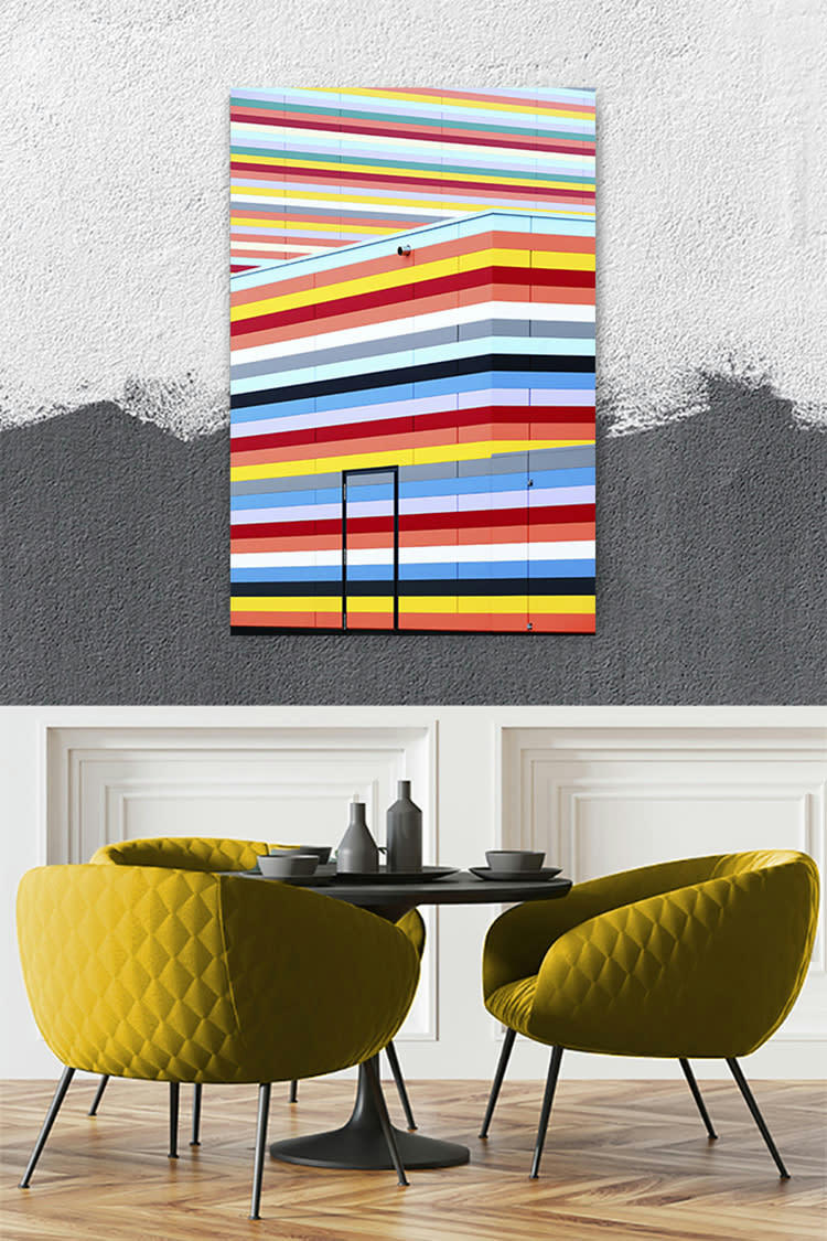 BERLIGNES - Photographie d'art d'Eric Dufour 30x45 cm sur plexi