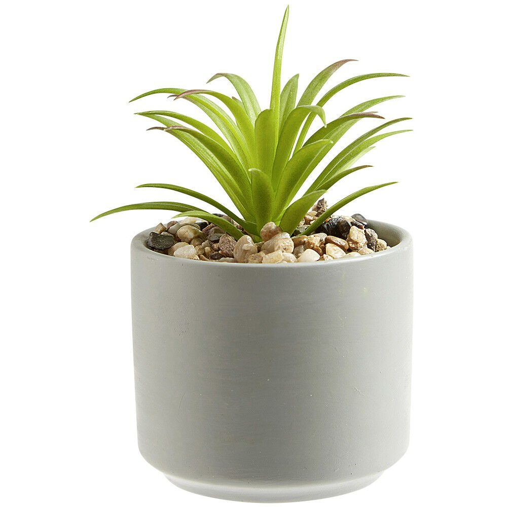 Plante artificielle avec pot céramique