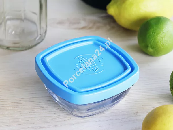 Pojemnik szklany kwadratowy / salaterka 150 ml Duralex - Freshbox 11.DX.FRK.40099