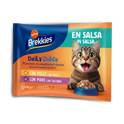 Brekkies Daily Delice Economy Pack 24 x 85g