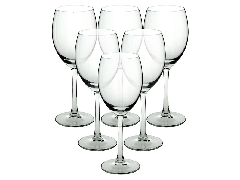 Komplet 6 kieliszków do białego wina 250 ml Diamond